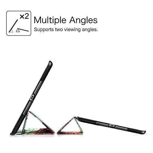 Fintie iPad Air 2 Hülle – Ultradünn Superleicht Smart Cover Schutzhülle Tasche Case mit Ständer und Auto Sleep / Wake Funktion für Apple iPad Air 2 (iPad 6 6th Generation), Liebesbaum - 7