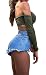 Produktbild iRachel Damen Short Hotpants Demin Short Kurze Hose Summer Loch Hose Jean Shorts