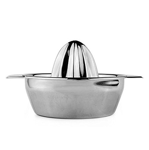 Saflyse Edelstahl Zitronenpresse Orange Fruchtspresse 17cmx9cm (1) - 6