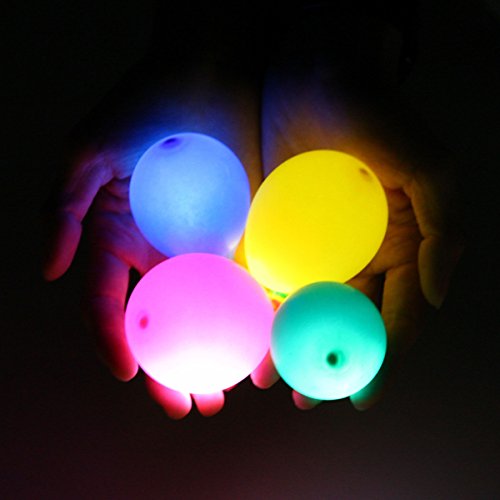 KING DO WAY 100pcs LED Kugel Stimmungslichter Ballonlicht weiße led lampe dekoration licht für Party Hochzeit Geburtstag Laterne Lichter für Ballon Papierlaterne Partydekoration - 4