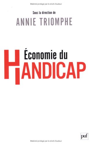 Recherche et téléchargement gratuits de livres PDF Economie du handicap EPUB