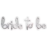 Patladı Gitti G&uuml;m&uuml;ş El Yazılı Bride To Be Folyo Balon