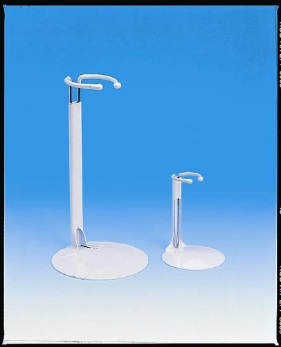 Puppenständer, weiss lackiert 20-30cm