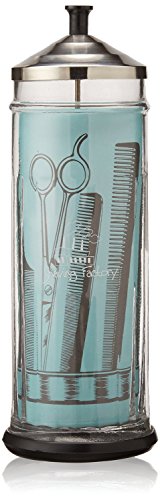 Shaving Factory Professional Grade Disinfecting Jar for Salons and Barbers