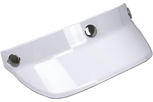 Carrfan Universal 3 Snap-Button Visier Flip Up Windschutz für Open Face Motorradhelm