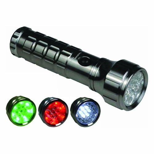 Technoline T9029S Metall-Taschenlampe titan