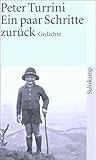 Image de Ein paar Schritte zurück: Gedichte (suhrkamp taschenbuch)