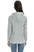 Bearsland Women's Winter Sporty Hoodie Breastfeeding Nursing Top Gray UK Size 10-12