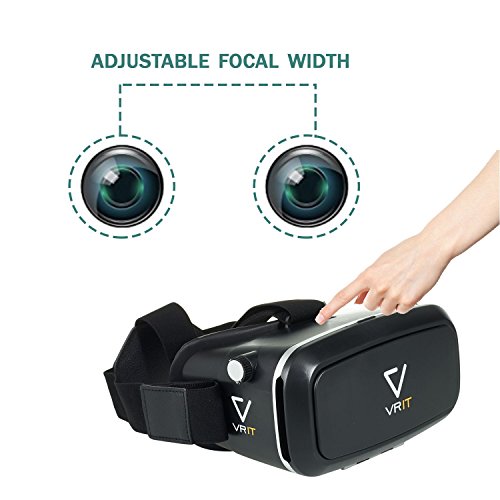 Top VR Headset Set + Bluetooth Remote + Guide To Virtual Reality, The 3d Virtual Reality Kit, Enjoy VR Games, Works With… - Image 6