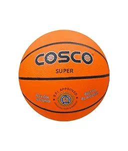 Cosco Super (M/C) Basket Ball, Size 6 (Orange)