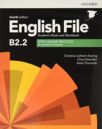 English File 4th Edition B22 Students Book and Workbook with Key Pack (English File Fourth Edition)