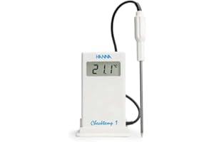 HANNA INSTRUMENTS Check Temp 1 C – Pocket de termómetro con batería (einstichfã ¼ – Enfriabotellas con 1 m de cable)
