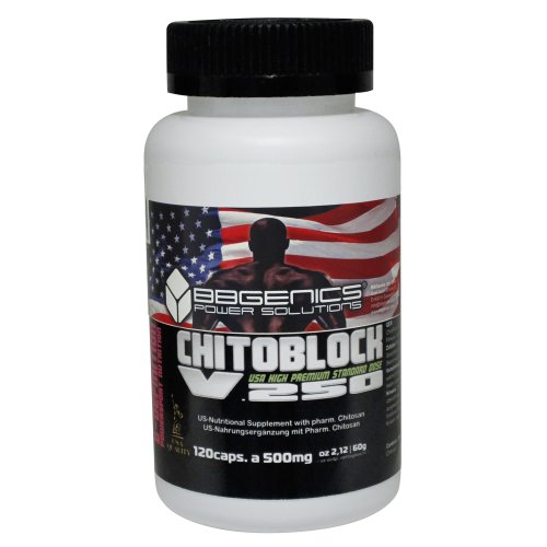 Bloqueador de grasa de EE.UU. de BBGENICS - Chitoblock V.250