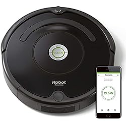 iRobot Roomba 671, Aspirateur Robot pour Tapis et Sols Durs, Capteurs de Poussière Dirt Detect, Système de Nettoyage en 3 Étapes, Connecté en WiFi et Programmable via Application