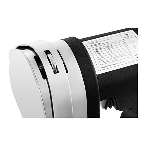 Royal Catering – Dönermesser Dönerschneider elektrisch – RCKK-80.1 – Schneideblatt Ø 10 cm – Schnittbreite 1 – 8 mm – 80 W – Edelstahl - 4