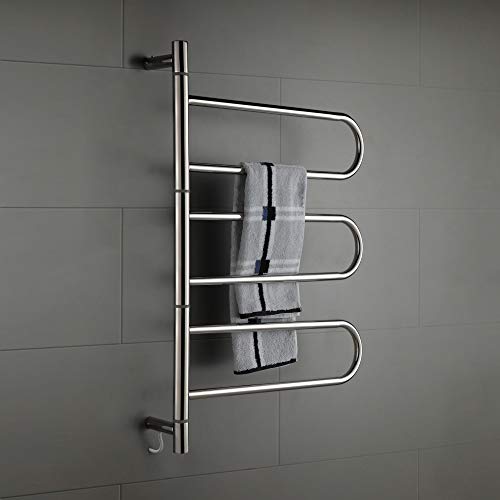 Preisvergleich Produktbild JackeyLove Elektro-Towel Chrome Bad geschwemmt Heizkörper 800 x 600 mm