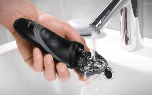 Philips Shaver 3000 PowerTouch PT727 - Men's shavers (Foil, Black, Battery, Lithium-Ion (Li-Ion), 3 min, Wired/Wireless) - Image 7
