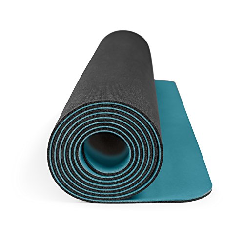 Lotuscrafts Yogamatte PURE – extrem rutschfest PU-Oberfläche – ökologisch aus Naturkautschuk -ideal für Hot Yoga und Ashtanga Yoga – extra breit (65 cm) - 3