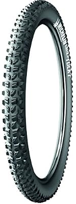 Michelin Wild Rock'R , Pneu VTT, Tringle Souple, Tubeless Ready, Noir, 26 x 2.10