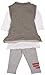 Paul Frank Small Paul Baby Girl'sPF8215W2 Dress Cardigan and Leggings Set Grey 6 Months