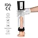 Produktbild Tracy's Dog Penispumpen Vakuumpumpe Elektrisch Masturbatoren für Männer, Penis Erektion Stimulation Trainer Penisvergrößerung mit 2 Penisringe, Wiederaufladbar, Schwarz