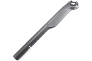 Alfa Pasca Canotto Reggisella Fibra di Carbonio della Bici Reggisella MTB/Strada della Bicicletta Doppio Chiodo Reggisella Sella 27.2/30.8/31.6 * 350/400mm