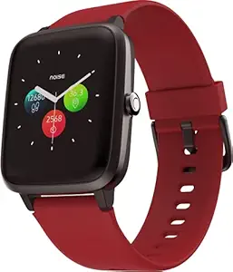 Noise ColorFit Pro 2 Full Touch Control Smart Watch with 35g Weight & Upgraded LCD Display (Cherry Red)