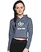 Campus Sutra Denim Womens Printed Crop Hoodie RS.689.00