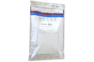 Packaging Chimp Tamper Evident Bags - Pack of 100 Opaque Tamper Bags with Platinum Security Seal - Security Bag Evidence Bags to Protect Against All Known Forms of Tampering