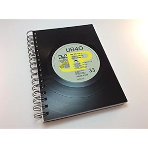 UB40, Labour of Love, Vinyl Record A5 Notizbuch Geschenk