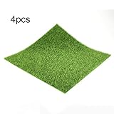 Amplia gama de aplicaciones: el césped sintético es ideal para casa de muñecas, habitación de los niños, balcón, patio, decoración de casa, jardín de infantes y zona de perro de mascotas, etc. Hace que los lugares se vean naturales y saludables.