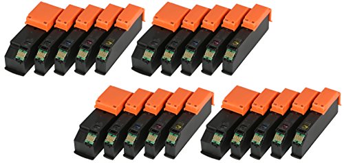 20 XL Druckerpatronen mit CHIP und Füllstandanzeige für Epson Expression Premium XP-510, XP-520, XP-600, XP-605, XP-610, XP-615, XP-620, XP-625, XP-700, XP-710, XP-720, XP-800, XP-810, XP-820 - 2