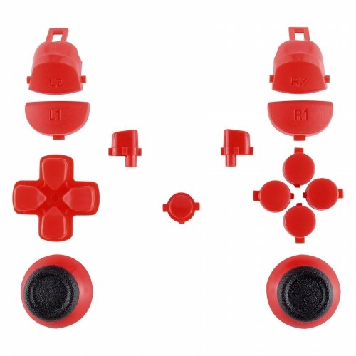 Preisvergleich Produktbild Controller Monkeys - PS4 Controller Mod Kit für JDM-040 Modell (Rot)