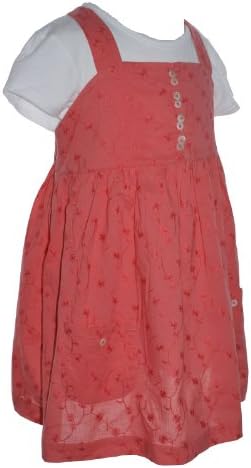 Mini Boden coral broderie anglais Top (3-4 years)