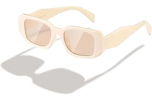 kimorn gafas de sol rectangulares de moda para hombres gafas de sol retro de moda para hombres Caja retro de los años 90