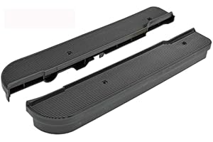 RMS CLASSIC RMS Coppia pedane poggiapiedi piaggio si fl nere (Profili e Strisce Pedana) / Couple footrests piaggio si fl black (Profiles and Stripes Platform)