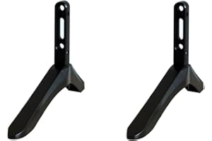 WANGCL Universal TV StandfüßE für 32-65 Zoll Flach Curved TV HöHenverstellbar Ersatzbeine für TV StäNder