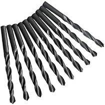 5x HSS-R Spiralbohrer 8,7 Mm – Für Metall, Gesamtlänge 125 Mm, Spitzenwinkel 118°, Für Bohrmaschine & Akkuschrauber