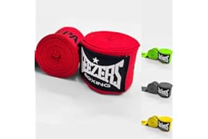 Geezers Boxing Prepare To Fight Hand Wraps for Inner Glovers, 3,4,5 Meter, with a hook and loop closure, Under Mitts Wrist Hand protection, punchbag, speedball, Sparring Training.