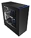 Produktbild NZXT CA-S340MB-GB Mid Tower Chassis PC-Gehäuse schwarz/blau