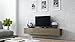 Price comparison product image High Gloss TV Stand Entertainment Cabinet - 180cm Floating Wall Unit - 7 Colours (Latte)