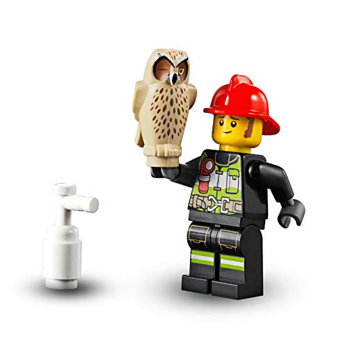 LEGO-City-Fire-Incendio-nella-Foresta-con-Minifigure-di-Clemmons-una-Civetta-Assonnata-e-Accessori-per-Riprodurre-le-Avventure-della-Serie-TV-Set-di-Costruzioni-per-Bambini-5-Anni-60247