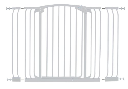 Dreambaby 18cm Extension Hallway Gate for Newborn (White)