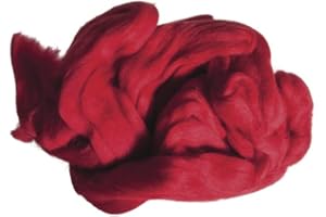 Rayher Pura Lana Vergine, Rosso, Pelo Corto, Busta 50G, 5360018