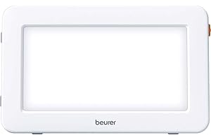 Beurer TL 20 Lampe de luminothérapie, de taille petite et pratique, idéale en déplacement, 10 000 lux, dimensions: 21 x 13 x 2 cm