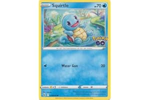 POKÉMON THE POKEMON COMPANY INTERNATIONAL Tarjeta única SQUIRTLE 015/078 Pokemon GO
