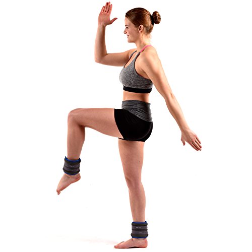 top|vit® 2er Set Gewichtsmanschetten, Laufgewichte für Hand- und Sprunggelenk - 7