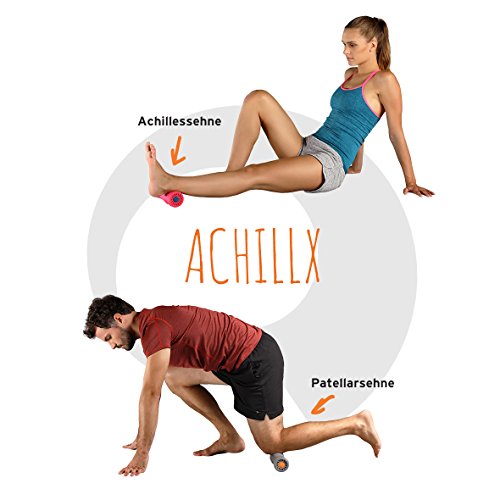 RELAXROLL (das Original) ergonomische Faszienrolle | Massagerolle | Schaumstoffrolle MADE in GERMANY | Effektive Behandlung von Rückenschmerzen, Nackenschmerzen, Achillessehneschmerzen und schweren Beinen –>> verschiedene Varianten - 7