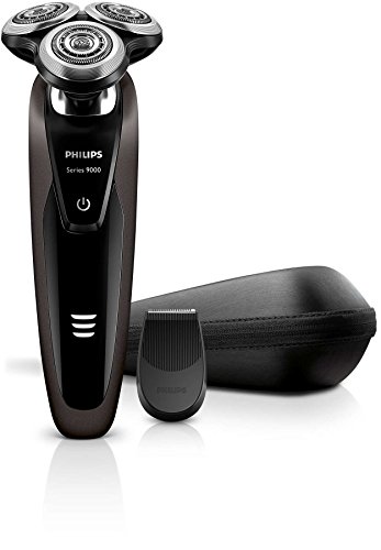 Philips S9031 S9031/12 Series 9000 Wet and Dry Shaver with SmartClick Detail Trimmer