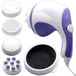 EASY DEAL INDIA EDI Relax Spin Tone Body Massager Full Body Massager for Pain Relief Spin Tone Handheld Body Massager